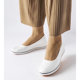 D/GMR Bailarinas crudo brillante con cuña Morrison beige 1 D/GMR Bailarinas crudo brillante con cuña Morrison beige 1