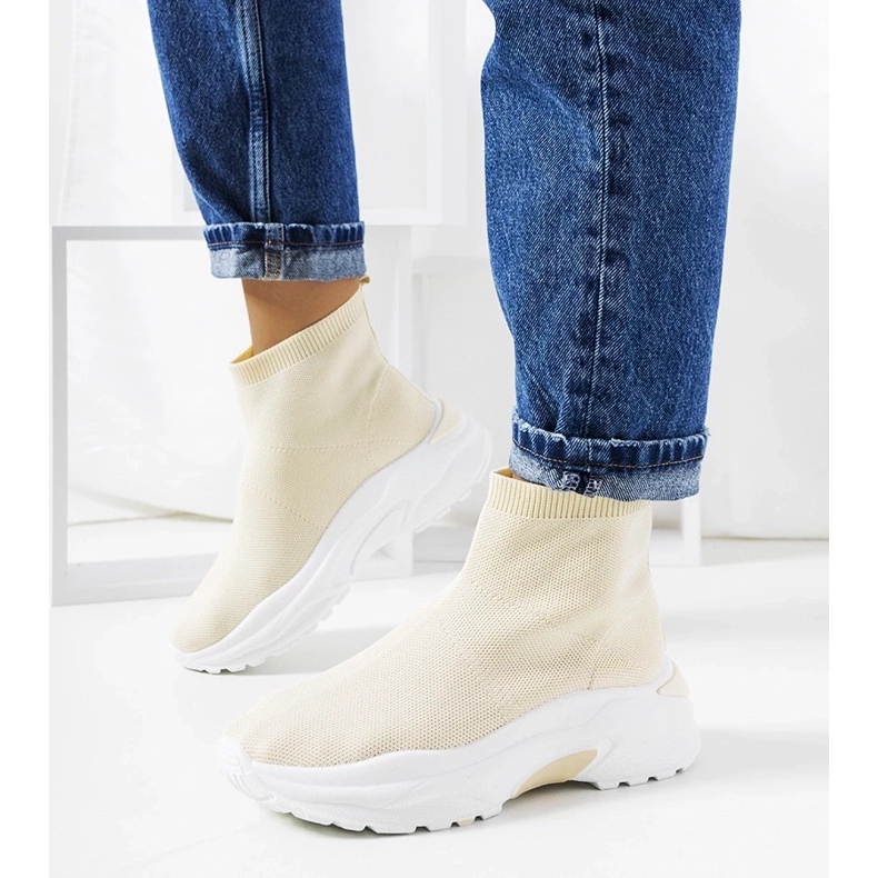 D/GMR Zapatillas altas Melissa beige 1