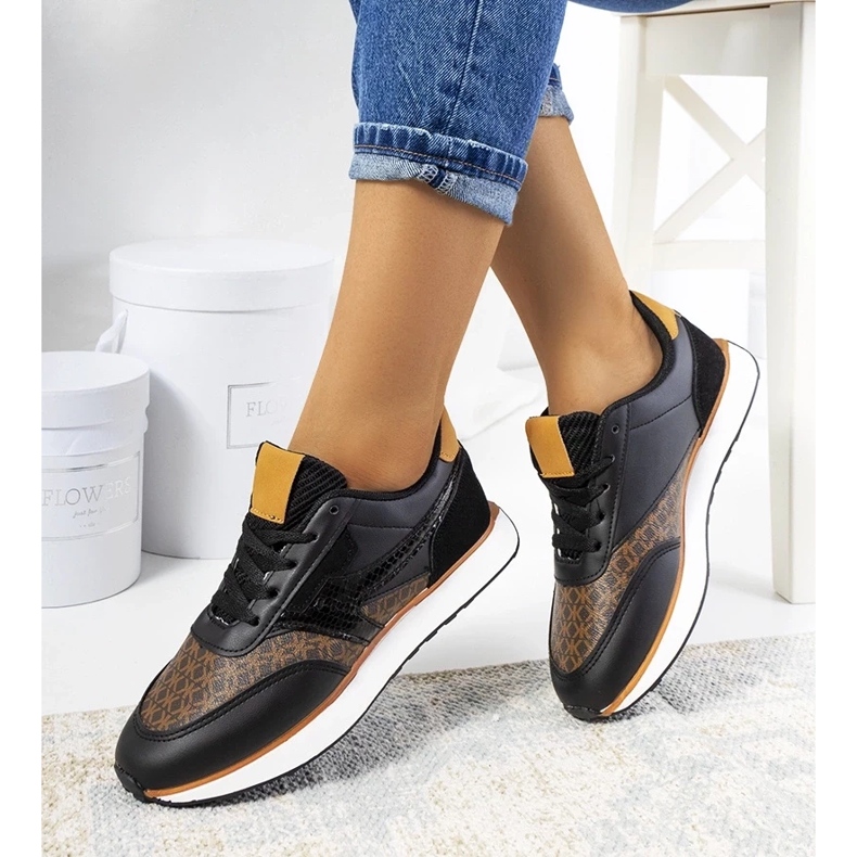 D/GMR Deportivas negras de mujer Chiara negro 2 D/GMR Deportivas negras de mujer Chiara negro 2