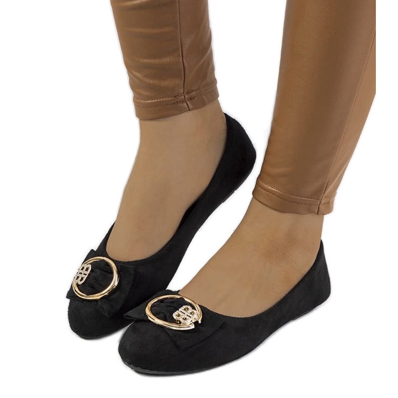 D/GMR Bailarinas negras con hebilla Ribero negro 1 D/GMR Bailarinas negras con hebilla Ribero negro 1