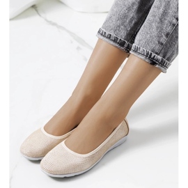 D/GMR Bailarinas Elmas piel beige 1