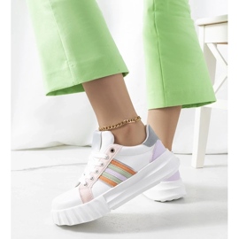 D/GMR Zapatillas blancas en la plataforma Prinsep blanco 1 D/GMR Zapatillas blancas en la plataforma Prinsep blanco 1