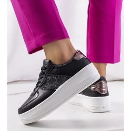 D/GMR Zapatillas negras de mujer de Luzia. negro 2