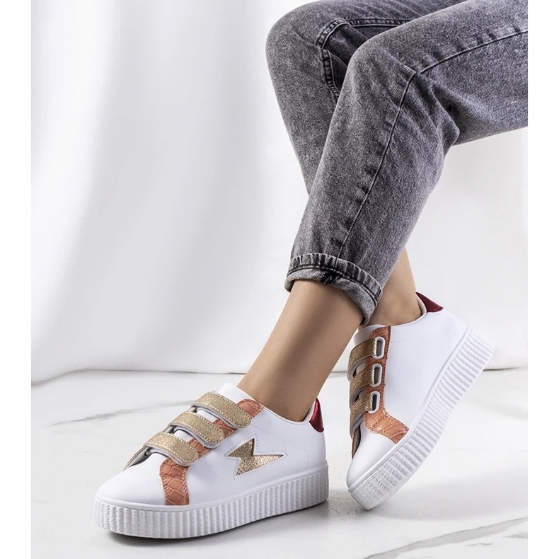 D/GMR zapatillas Pitmerden blancas blanco 1