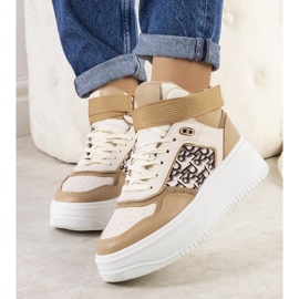D/GMR Zapatillas beige alta para el tobillo adolis 1
