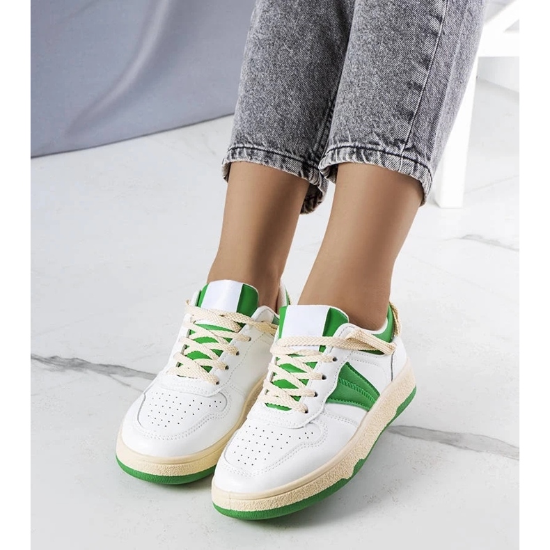 D/GMR Deportivas de mujer marcella verdes blanco 2 D/GMR Deportivas de mujer marcella verdes blanco 2