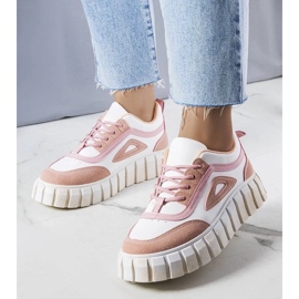 D/GMR Zapatillas rosas con plataforma de Robyn. rosado 2