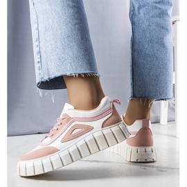 D/GMR Zapatillas rosas con plataforma de Robyn. rosado 3