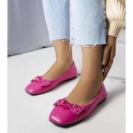 D/GMR Bailarinas rosas con lazo de Tabitha rosado 1 D/GMR Bailarinas rosas con lazo de Tabitha rosado 1