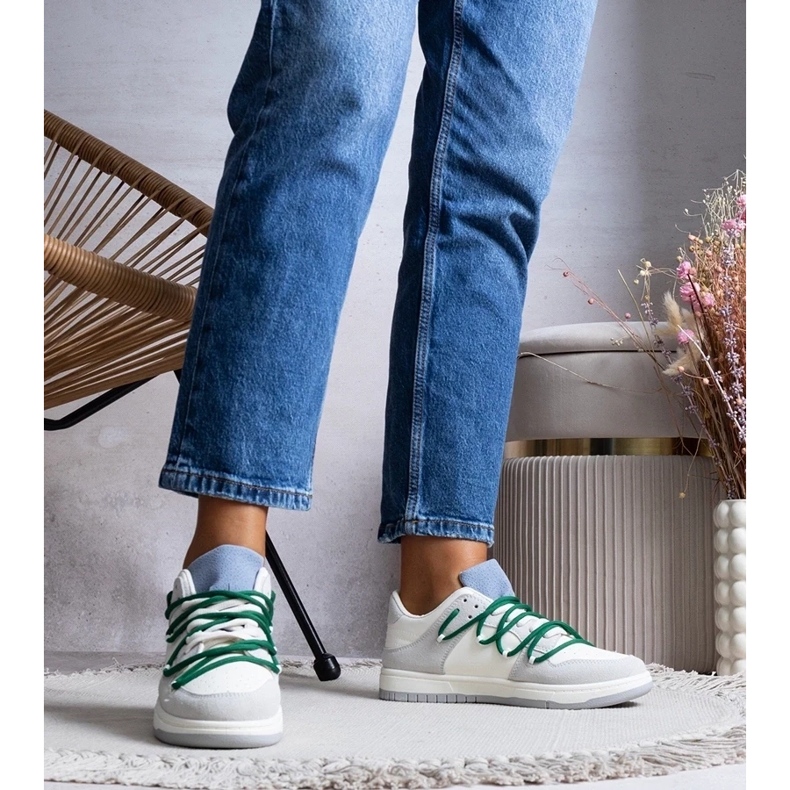 D/GMR Zapatillas grises de zapatillas para mujeres con cuerdas verdes Arcobaleno 2 D/GMR Zapatillas grises de zapatillas para mujeres con cuerdas verdes Arcobaleno 2