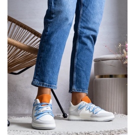D/GMR Zapatillas grises zapatillas de zapatillas azules arcobaleno 2
