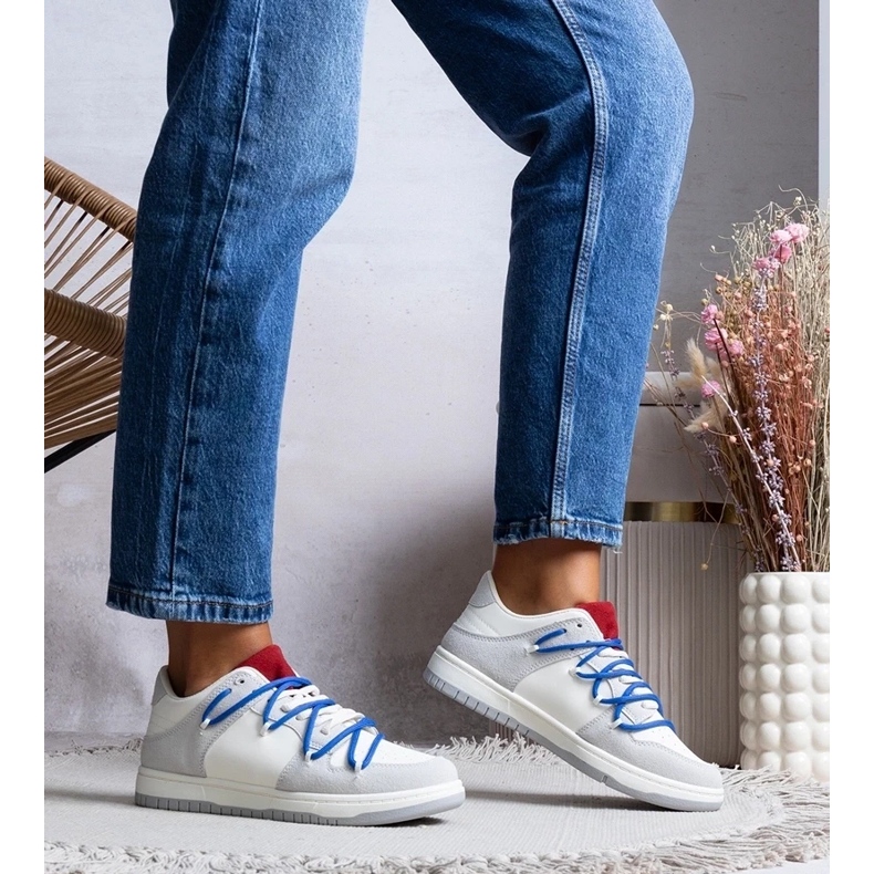 D/GMR Zapatillas grises de zapatillas para mujeres, cordones Arcobaleno 1