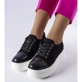 D/GMR Zapatillas plataforma Pascaline negras negro 2