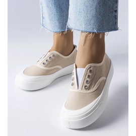 D/GMR Zapatillas slip-on beige de Rabican 1