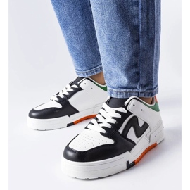 D/GMR Botas en blanco y negro con suela más gruesa de Harter 1 D/GMR Botas en blanco y negro con suela más gruesa de Harter 1