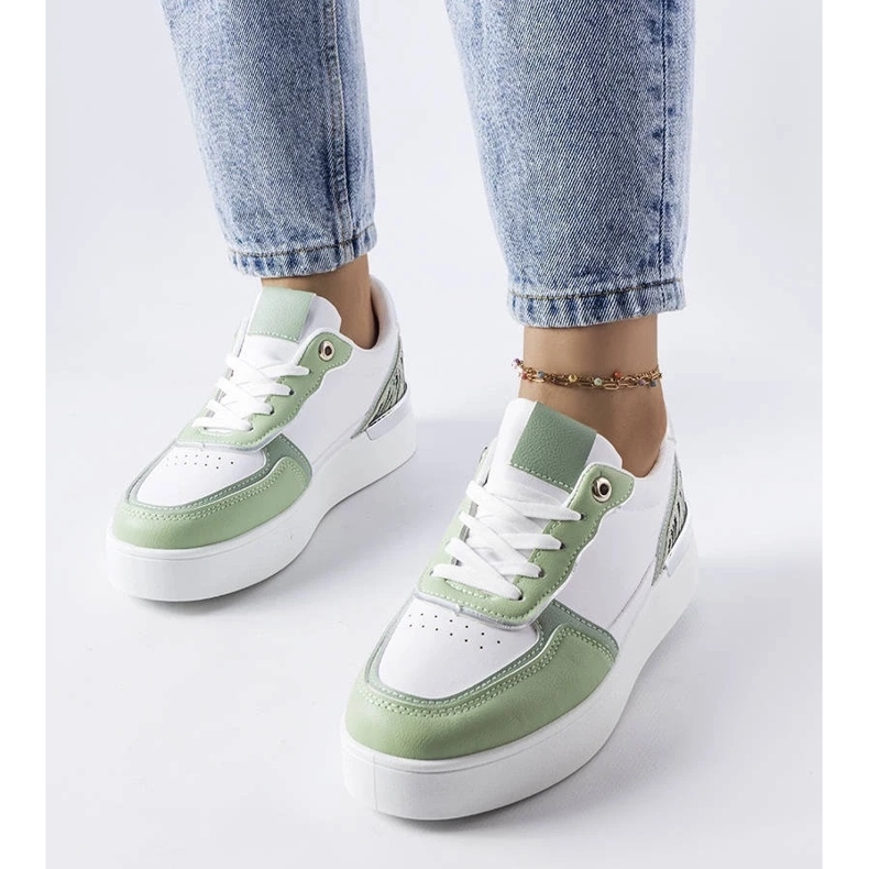 D/GMR Zapatillas verdes en la plataforma Tooele 1