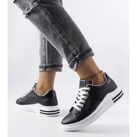 D/GMR Zapatillas negras con plataforma de Lanoie 3