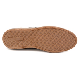 Olivier Zapatos para hombres, luz liviana marrón brillante 5
