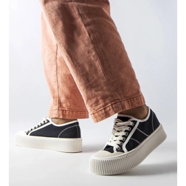 D/GMR zapatillas castanthei plataforma negras negro 2 D/GMR zapatillas castanthei plataforma negras negro 2