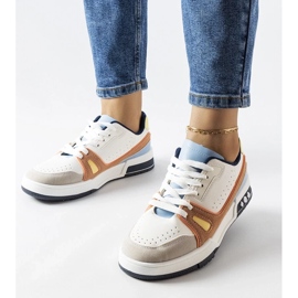 D/GMR Zapatillas deportivas coloridas de Willson blanco 1 D/GMR Zapatillas deportivas coloridas de Willson blanco 1