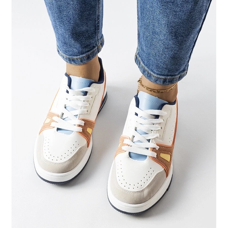 D/GMR Zapatillas deportivas coloridas de Willson blanco 2 D/GMR Zapatillas deportivas coloridas de Willson blanco 2