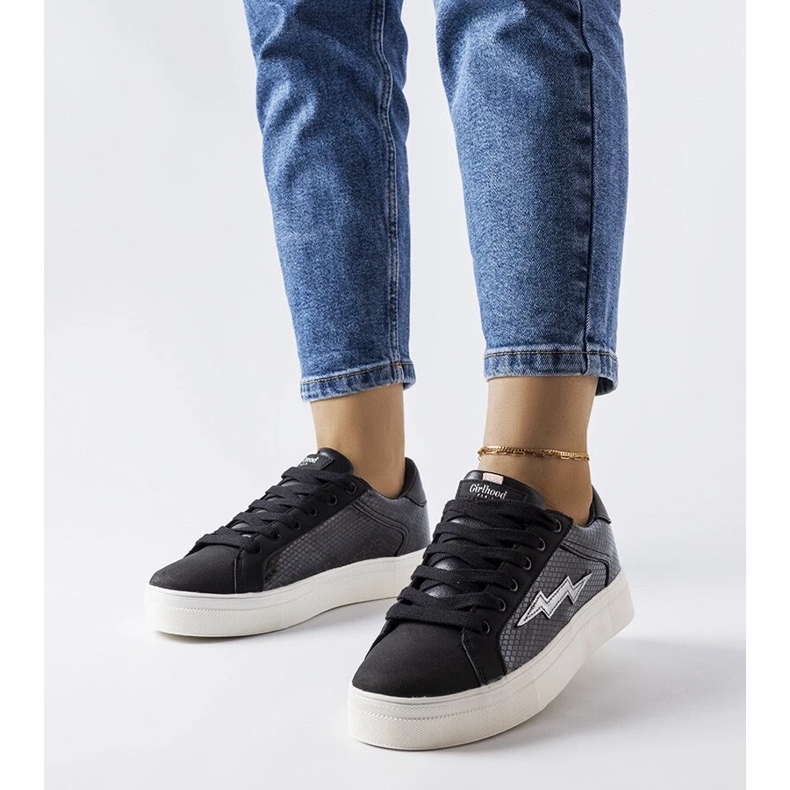 D/GMR Zapatillas negras vernadeau negro 1