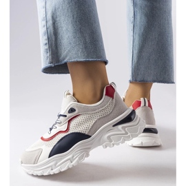 D/GMR Zapatillas blancas con dibujo visible de Rosita. blanco 2 D/GMR Zapatillas blancas con dibujo visible de Rosita. blanco 2