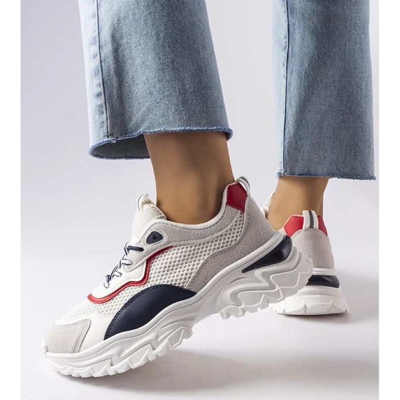 D/GMR Zapatillas blancas con dibujo visible de Rosita. blanco 2 D/GMR Zapatillas blancas con dibujo visible de Rosita. blanco 2