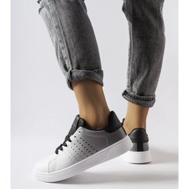 D/GMR Zapatillas Gordon con efecto degradado blanco 3
