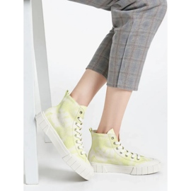 Zapatillas de deporte verde para mujeres 1 Zapatillas de deporte verde para mujeres 1