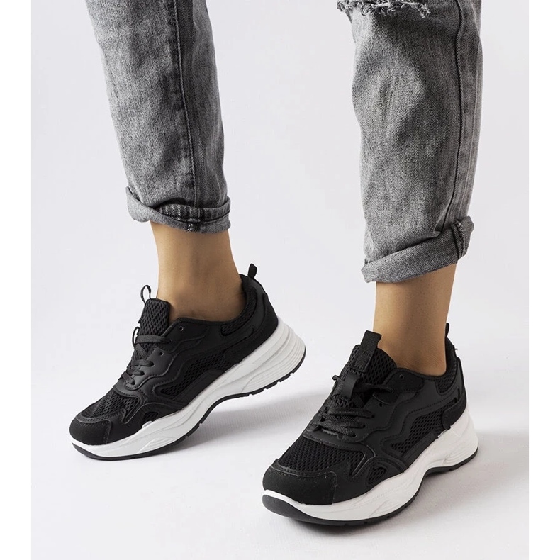 D/GMR Zapatillas deportivas huecas negras negro 2 D/GMR Zapatillas deportivas huecas negras negro 2