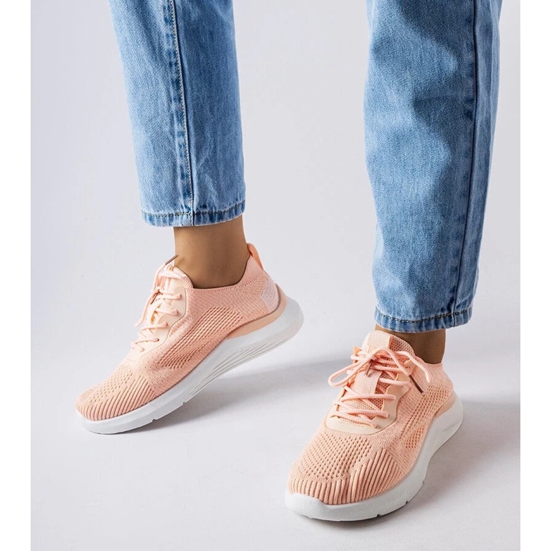 D/GMR Zapatillas naranjas y blancas de Nelson 1