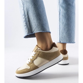 D/GMR Zapatillas Jacqueline beige 1