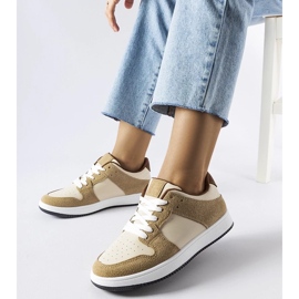 D/GMR Zapatillas Jacqueline beige 3