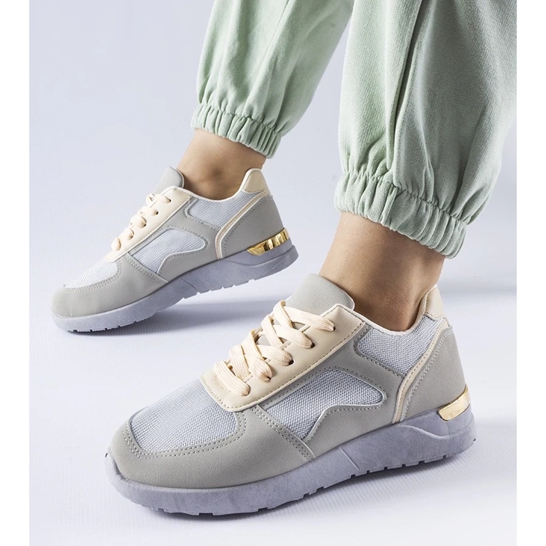 D/GMR Zapatos deportivos para mujeres Gallo gris 1