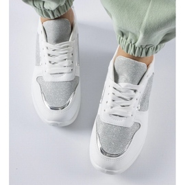 D/GMR Zapatillas blancas con hilo decorativo de Facondo blanco 2