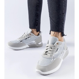 D/GMR Zapatillas con purpurina grises de Roganzuolo 1