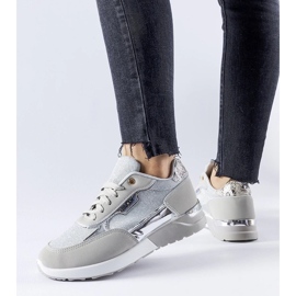 D/GMR Zapatillas con purpurina grises de Roganzuolo 3