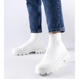 D/GMR Zapatillas blancas con parte superior flexible Varden blanco 1