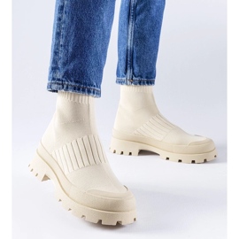 D/GMR Zapatillas beige con parte superior flexible Varden 1 D/GMR Zapatillas beige con parte superior flexible Varden 1