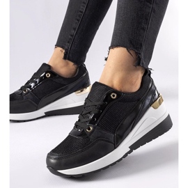 D/GMR Zapatillas cuña Gauvin negras negro 2 D/GMR Zapatillas cuña Gauvin negras negro 2