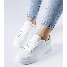 D/GMR Zapatillas blancas y salas Leland blanco 1