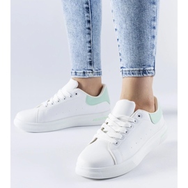 D/GMR Zapatillas blancas y salas Leland blanco 2