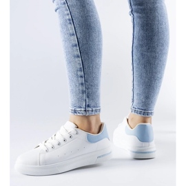 D/GMR Zapatillas Leland blancas y azules blanco 1