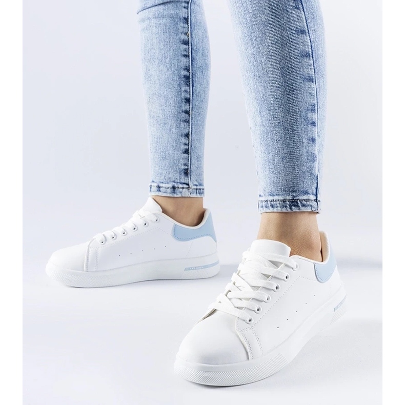 D/GMR Zapatillas Leland blancas y azules blanco 2 D/GMR Zapatillas Leland blancas y azules blanco 2