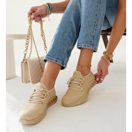 D/GMR Zapatillas de tela beige de Weekley 2