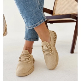 D/GMR Zapatillas de tela beige de Weekley 3
