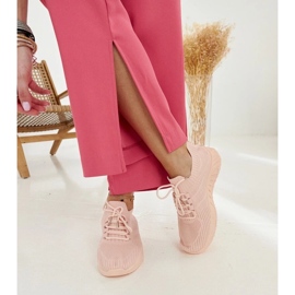 D/GMR Zapatillas de tela rosa de Ornella rosado 2