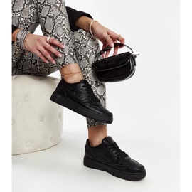 D/GMR Zapatillas Mentha negras con plataforma negro 2