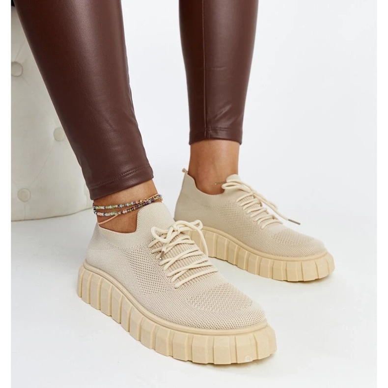 D/GMR Deportivas Jitka beige claro 1